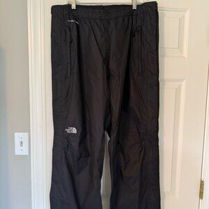 The North Face HyVent 2.5L Waterproof Rain/Snow Pants – Mens XL/Regular in Black